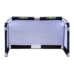 Minim&#229;l FunToPlay| 120x75x65 cm | Svart Ihopf&#228;llbart m&#229;l | 3 mot 3 | Sm&#229;lagsspel