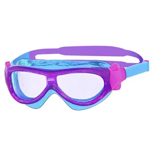 Phantom Kids Mask Svømmebrille barn Zoggs 2-6 år | Klar linse | Lilla