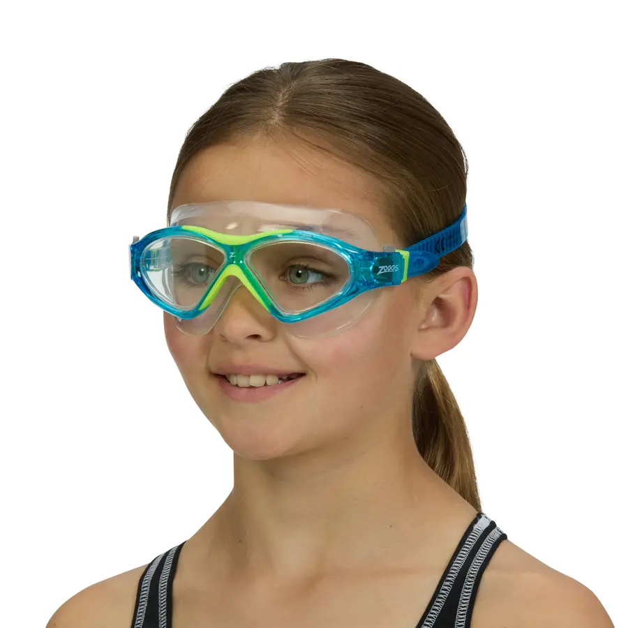 Super Seal Junior Mask Zoggs 6-14 år | Klar lins | Dykmask 