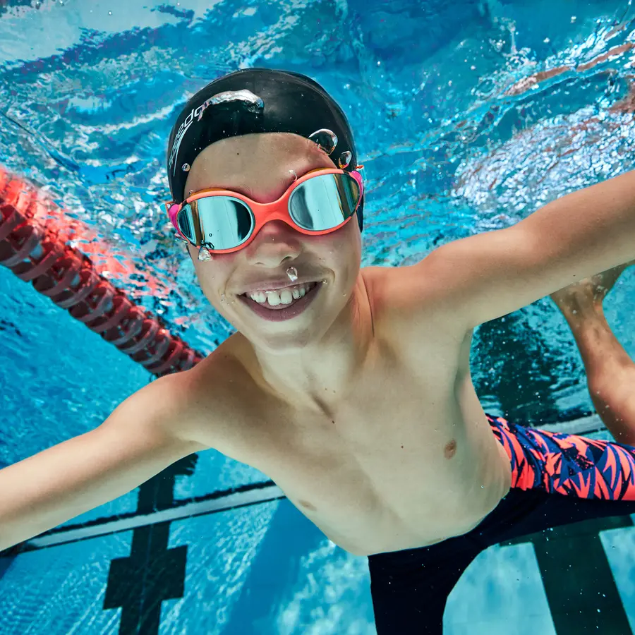Biofuse 2.0 Mirror Svømmebrille Speedo | Spegellins | Chrome | Junior 