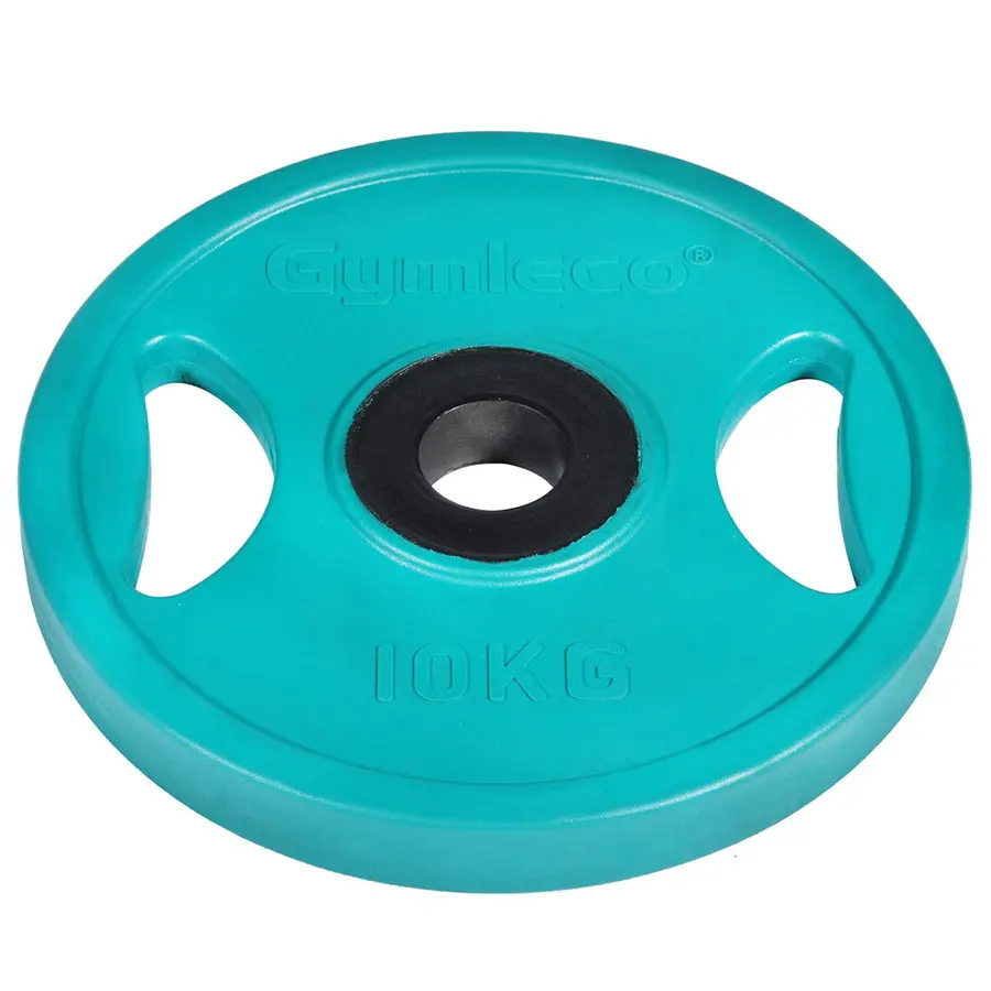 Gymleco Olympisk viktskiva 10 kg Hål: 50 mm | Grön 