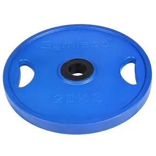 Gymleco Olympisk viktskiva 20 kg H&#229;l: 50 mm | Bl&#229;