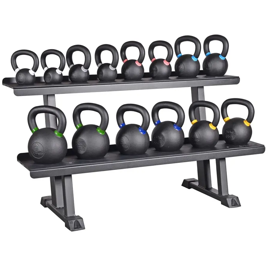 Gymleco förvaringsstativ til kettlebells Golvstativ för 10-15 kettlebells 