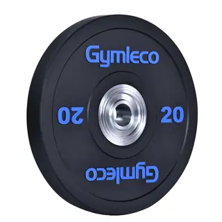 Bumper Plates - Olympisk viktskiva 20 kg Gymleco | H&#229;l: 50 mm