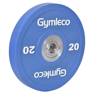 Gymleco Bumperplates Viktskiva 20 kg H&#229;l: 50 mm | Bl&#229;