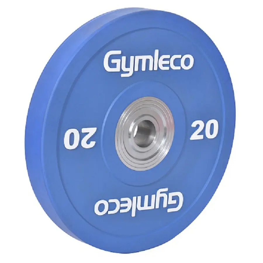 Gymleco Bumperplates Viktskiva 20 kg Hål: 50 mm | Blå 