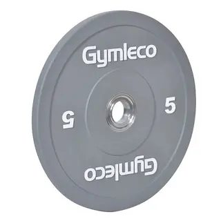 Gymleco Bumperplates Viktskiva 5 kg H&#229;l: 50 mm | Gr&#229;