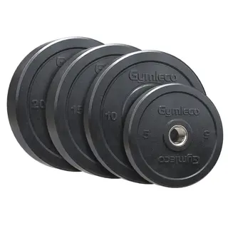 Viktskiva Hi-temp Bumper Plates Gymleco | V&#228;lj vikt: 5 till 20 kg