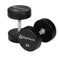 Manual Gymleco Polyrethan 12,5 kg 1 stk. dumbbell