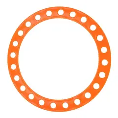 Jongleringsring f&#246;r bl&#229;siga f&#246;rh&#229;llanden Vindring | Utomhusbruk| 32,5 cm | Orange