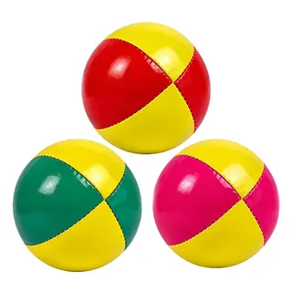 Jongleringsboll | 130 g | 1 st. 2 färgad | Fluoriserende