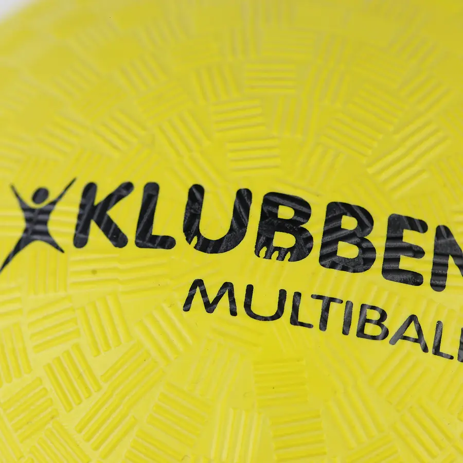 Klubben Multiboll 15 cm | Röd Skolgårdsboll | Lekboll 