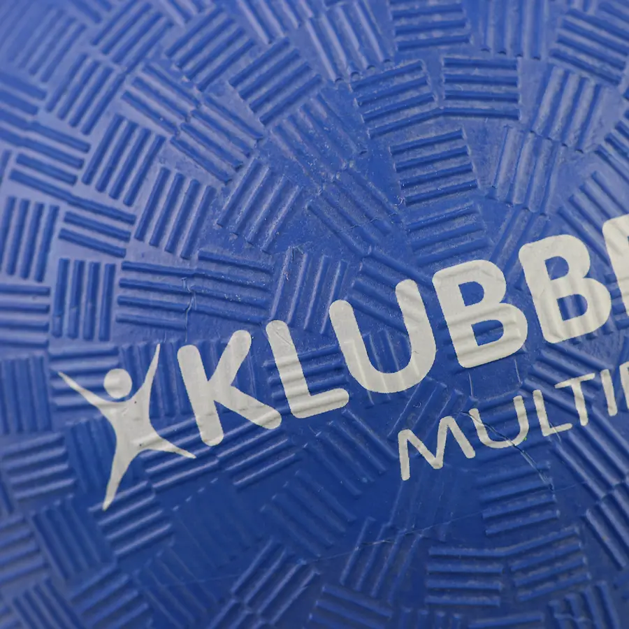 Klubben Multiboll 21 cm Blå Skolgårdsboll | Gagaboll | Lekboll 