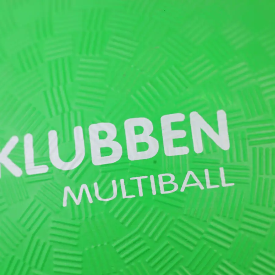 Klubben Multiboll 21 cm Grön Skolgårdsboll | Gagaboll | Lekboll 