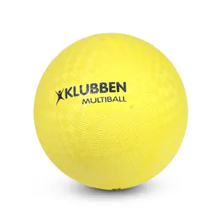 Klubben Multiboll 21 cm Gul Skolg&#229;rdsboll | Gagaboll | Lekboll