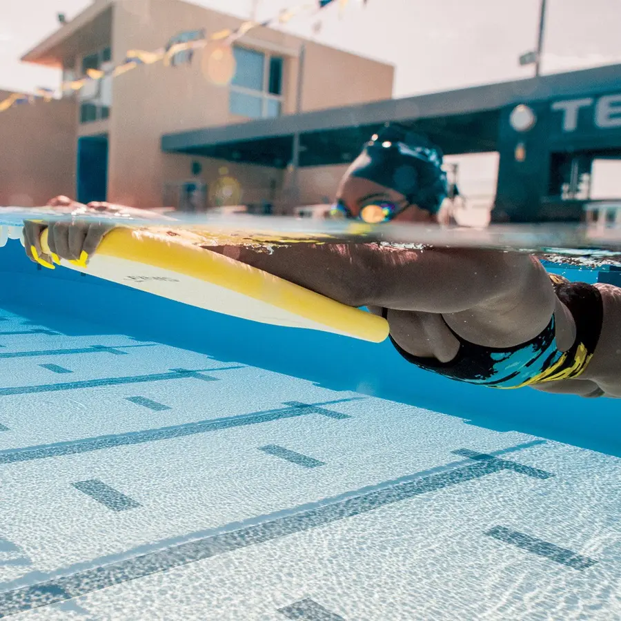 FINIS kickboard/benplatta Sr Gul - seniorstorlek 