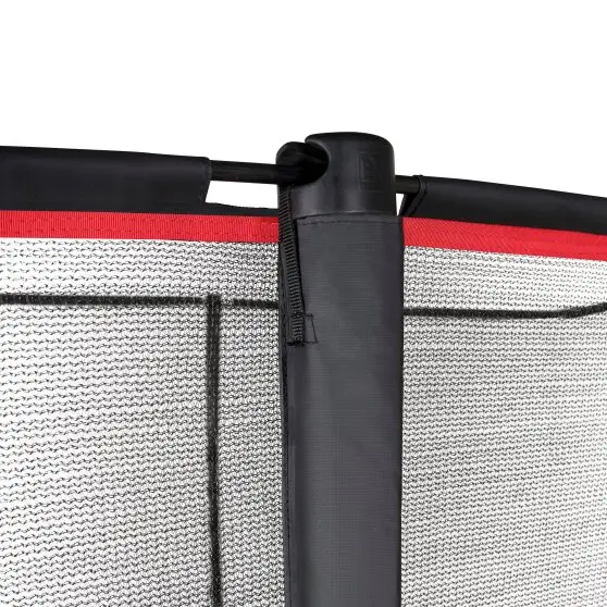 EXIT PeakPro trampoline cm svart 305 x 518 cm | Med säkerhetsnät 