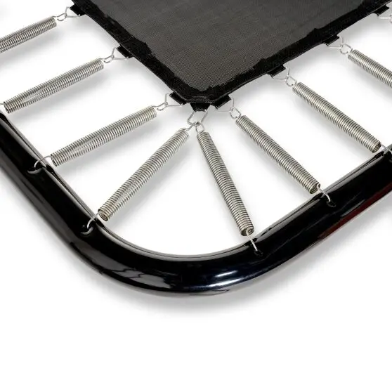 EXIT PeakPro trampoline cm svart 305 x 518 cm | Med säkerhetsnät 