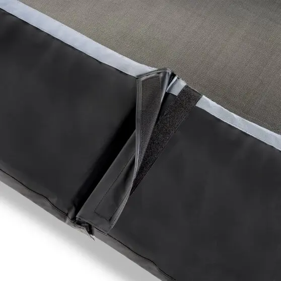 EXIT PeakPro trampoline cm svart 305 x 518 cm | Med säkerhetsnät 
