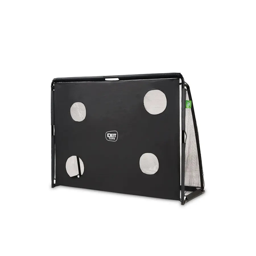 Fotbollsmål i stål EXIT Coppa 220x170cm | Trädgårdsmål | Svart 