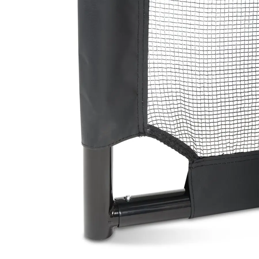 Fotbollsmål i stål EXIT Coppa 220x170cm | Trädgårdsmål | Svart 
