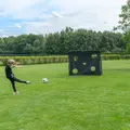 Fotbollsm&#229;l i st&#229;l EXIT Coppa 220x170cm | Tr&#228;dg&#229;rdsm&#229;l | Svart
