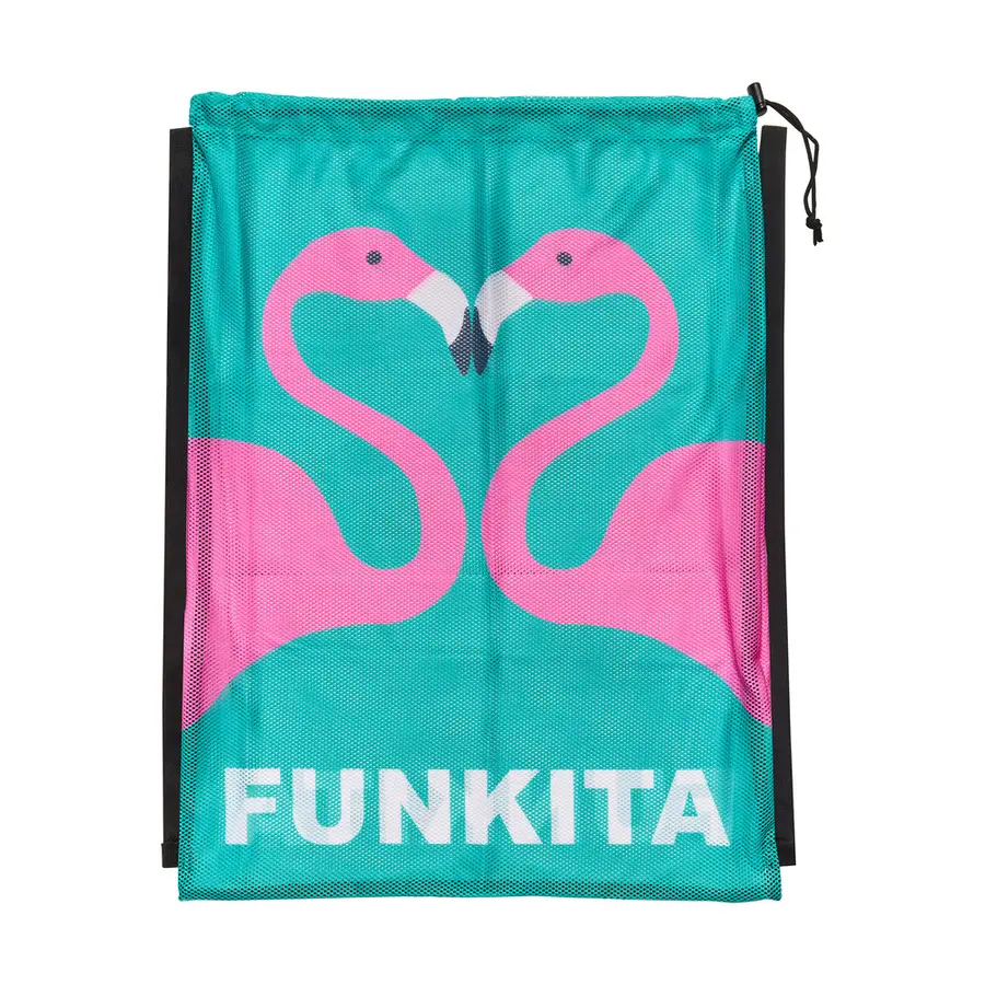 Go Flamingo Mesh Bag Funkita | Nätpåse 