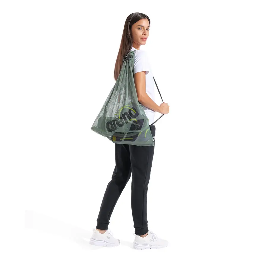 Arena One Go Mesh Bag | Grön Nätpåse | 40 L 