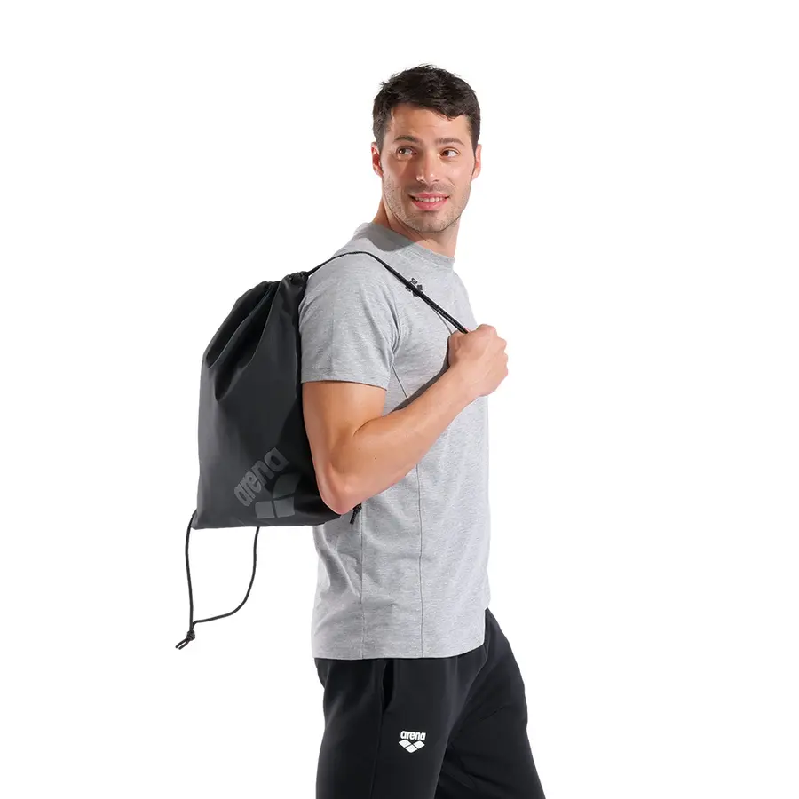 Arena One Go Swimbag Svart | Gympåse | 10 L 