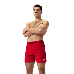 Essentials 16 Badshorts S Speedo - R&#246;d - Nylon