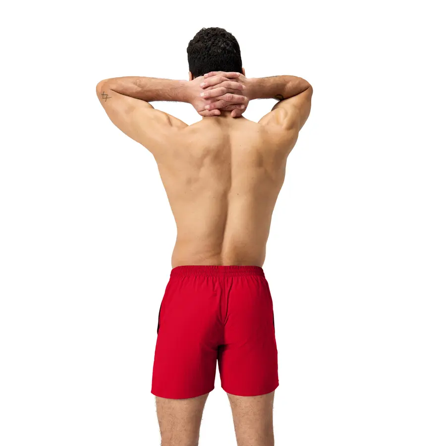 Essentials 16 Badshorts S Speedo - Röd - Nylon 