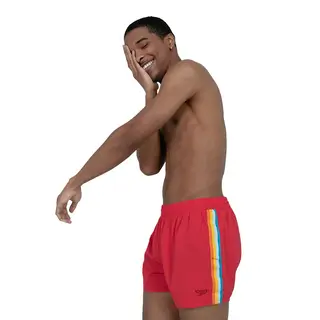 Retro 13 Badshorts Speedo - Röd - Nylon