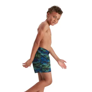 Printed 13 Badshorts jr Speedo | Badshorts |Svart/Grön