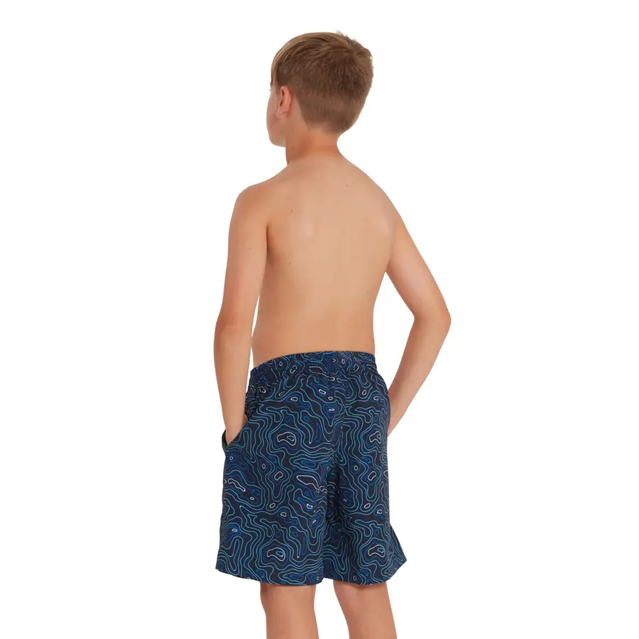 Seacrest Printed 15 Badshorts jr 128cm Zoggs | Blå/Flerfärgad | Ecodura 