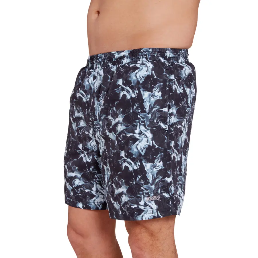 Hydro 16 Badshorts L Zoggs | Svart/Flerfärgad | Ecodura 