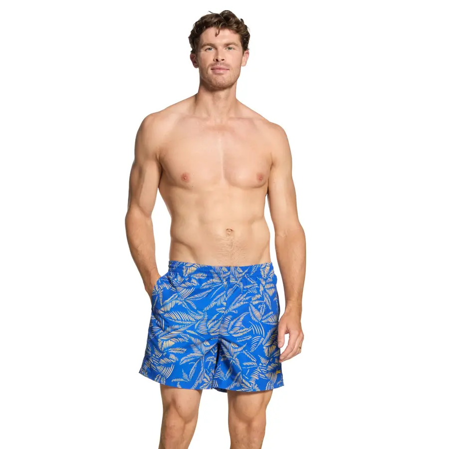 Leaf 16 Badshorts M Zoggs | Blå/Beige | Ecodura 