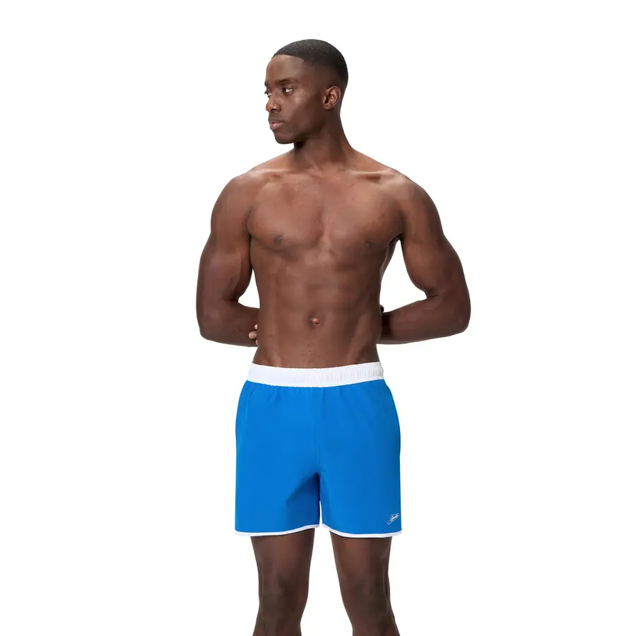 Solid Logo Volley 16 Badshorts S Speedo | Blå | 4-Way Stretch 
