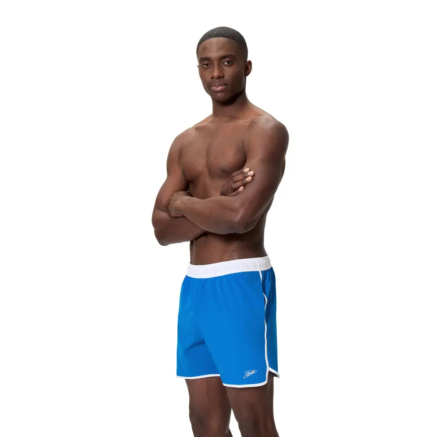 Solid Logo Volley 16 Badshorts S Speedo | Blå | 4-Way Stretch 