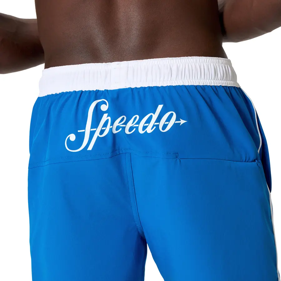 Solid Logo Volley 16 Badshorts S Speedo | Blå | 4-Way Stretch 