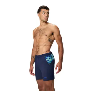 Xpress Lite 16 Badshorts Speedo | Marinblå/Blå | Recycled Polye