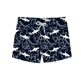 Big White Badshorts Jr Slipstop | Svart/Vit/Grå | Polyester