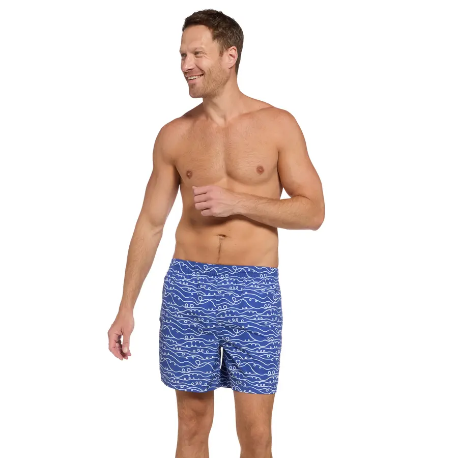 Kahuna Royal 16 Badshorts XXL Zoggs | Blå/Flerfärgad | Ecodura 