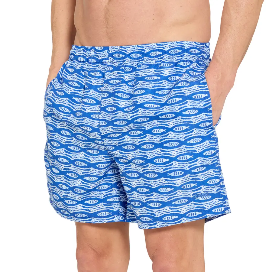 Pisces 16 Badshorts XXL Zoggs | Blå/Vit | Ecodura 