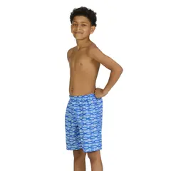 Pisces 15 Badshorts jr Zoggs | Blå/Vit | Ecodura