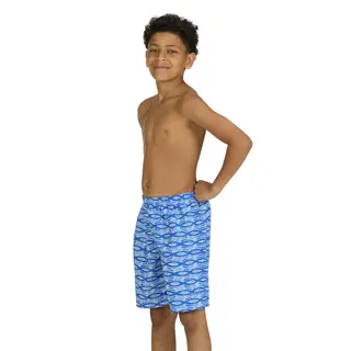 Pisces 15 Badshorts jr Zoggs | Blå/Vit | Ecodura