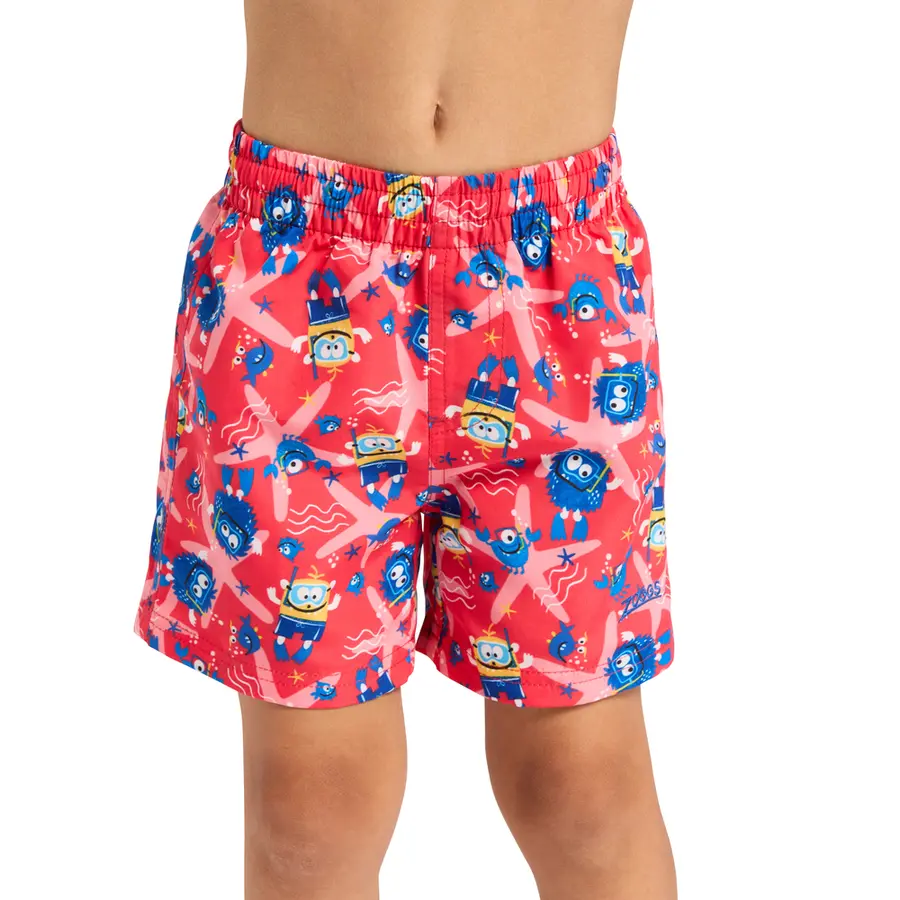 Sea Alien Badshorts 104cm Zoggs | Röd/Flerfärgad | Ecodura 