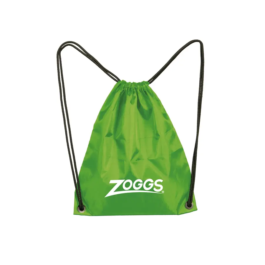 Zoggs Sling Bag Lime Lätt och bekväm gympåse 