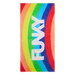 Funky Handduk Rainbowie Badhandduk 80 x 160 cm | Bomull