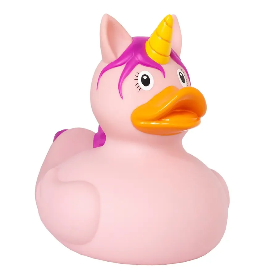 Badanka Enhörning stor | 23 cm Extra stor badanka | Rosa 