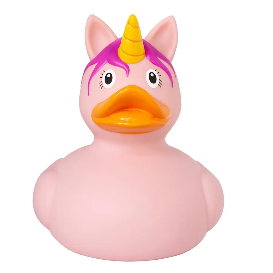 Badanka Enhörning stor | 23 cm Extra stor badanka | Rosa 